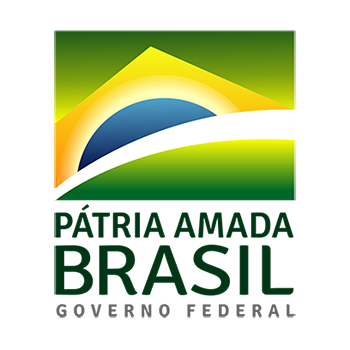 Logotipo oficial Pátria Amada Brasil Governo Federal