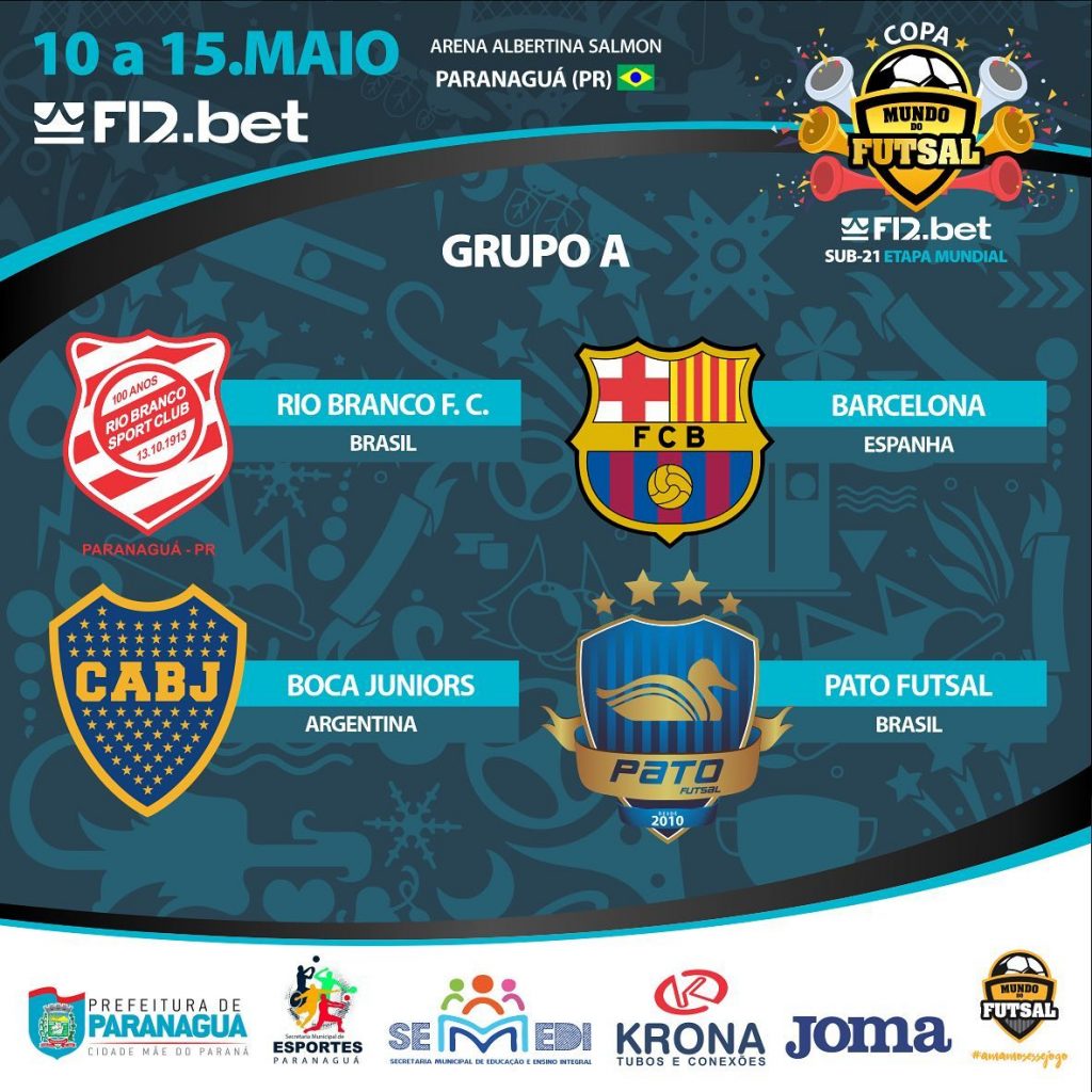 CBDS - Confira a tabela de jogos do 5º Mundial de Futsal de Surdos